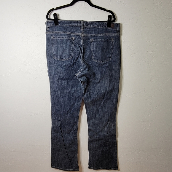 Riders Womens Jeans Blue Size 16L Bootcut Mid Rise Medium Wash - Picture 4 of 5